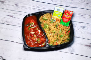 (Fried Rice/Noodles) + (Manchurian/Chilli Paneer)