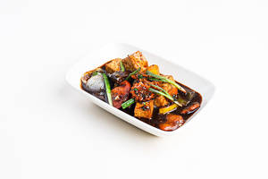Tofu & Mushrooms in Thai Black Pepper Sauce