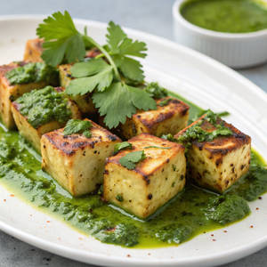 Thai Green Curry Paneer Tikka - Glutenfree
