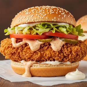 Chicken Zinger cheese Burger