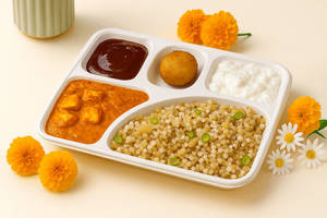 Grand Vrat Thali with Paneer Makhani