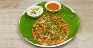Vegetable Uttapam