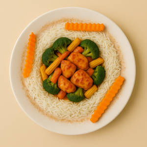 Chicken Peri Peri Rice Bowl