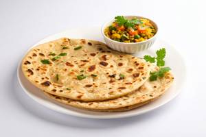 Paratha + Mix Veg