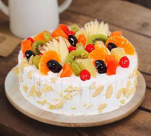 Exotic fruit cake