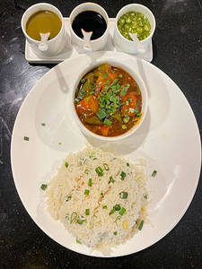 Chilli Paneer Gravy Veg Fried Rice Combo