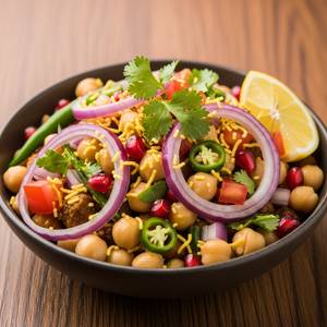 White chana chaat