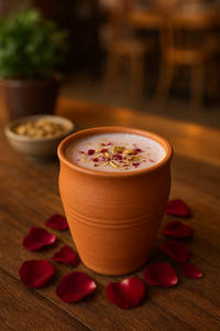 Rose Almond Thandai