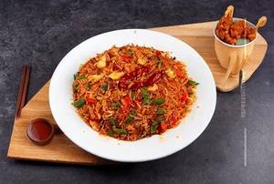Egg Chilli Garlic Fried Rice