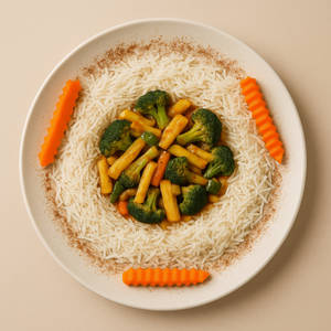 Veg Peri Peri Rice Bowl