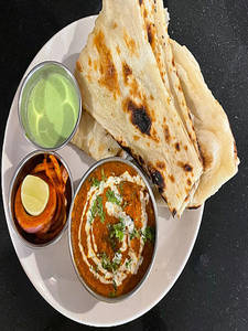 Kadhai Paneer Butter Naan Combo