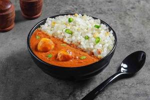 Sabudana Khichdi & Dum Aloo Bowl