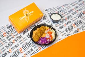 Crispy Falafel Rice Bowl