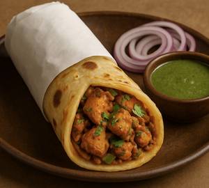 Special Nawabi Chicken Roll