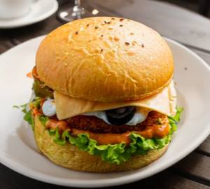 Cheese Chicken Burger.