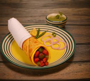 Double Egg Veggie Roll