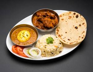 Non Veg Thali ( Egg and Chicken Both)