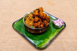 Mushroom 65 Biryani