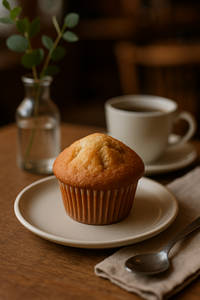 Vanilla muffin