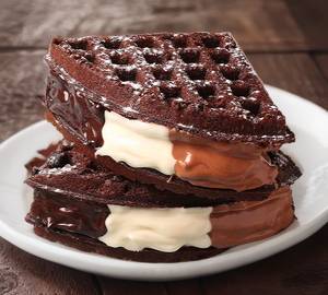 Triple Chocolate Waffle
