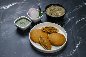 Fried Litti Chokha