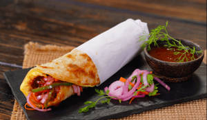 Achari Soya Roll