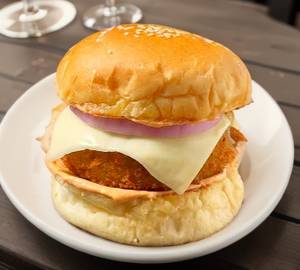 Veg cheese burger