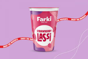 Strawberry Lassi (200 Ml)