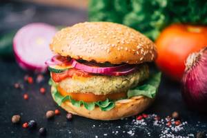 Double Aloo Patty Burger