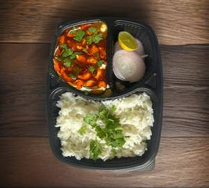 Dal Makhani Rice Plate