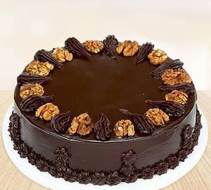 Chocolate walnut cake