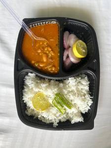 Rajma and rice Plate