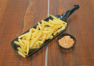 Naughty thousand island fries