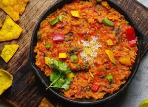 Mexican Vegetable Butter Khichdi