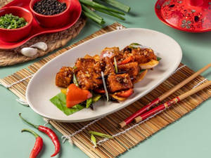 Schezwan Paneer 10 Pcs