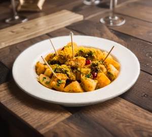 Aloo Tawa Chaat 