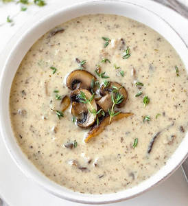 Basil Cream Of Chicken Soup