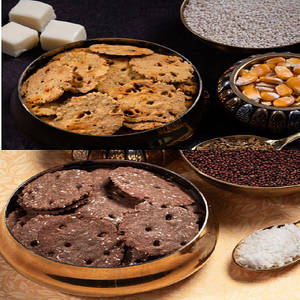 Millet Salt & Sweet Baked Thattai Combo