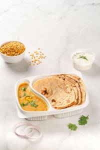 Plain Roti - Dhal Fry Combo