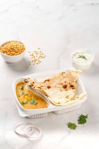 Plain Naan - Dhal Fry Combo