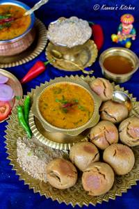 Dal Bati with Churma