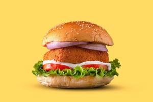 Crunchy Paneer Burger