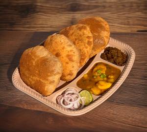 Poori Sabzi ( 4 Pcs.)