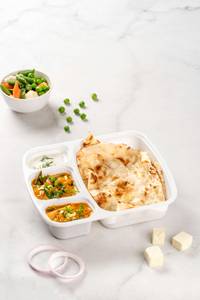 Butter Naan - Mix veg Curry Combo