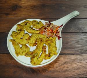 Golden Fried Prawns