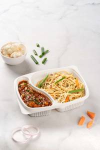 Veg Noodles - Manchurian Gravy Combo
