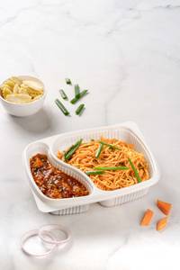 Schz Noodles - Manchurian Gravy Combo