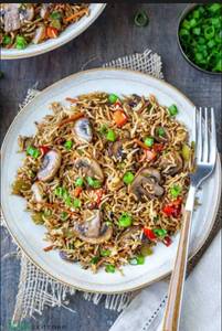 Mushroom Fried Rice