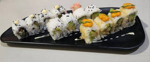 Uramaki Tempura Prawn Sushi