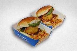 Og Vada Pav With Chura + Masala Vada Pav